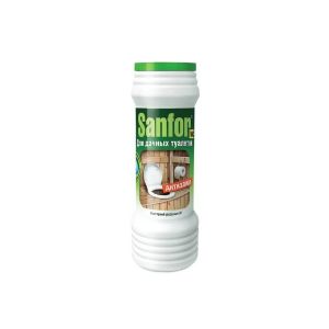Биосостав для дачных туалетов, Sanfor, Антизапах, 400 г, 10188