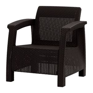 Кресло Rattan Luxe Ola Dom (шоколадный)