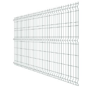 Панель заборная 3D Fine 2,03х2,5 м RAL-6005
