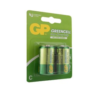 Батарейка GP Greencell 14G-2CR2, тип C, 2 шт