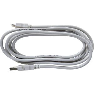 Кабель шт. USB-A – гн. USB-A, 2,4А, 1,8м, ПВХ, серый REXANT (18-1114)