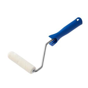 Мини-валик велюровый для лаков Акор Мастер, D30x150 мм, ворс 4 мм, бюгель 6 мм