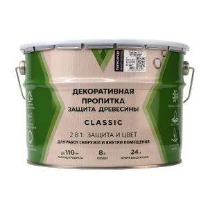 Декоративная пропитка для дерева V Classic, матовая, 8 л, палисандр