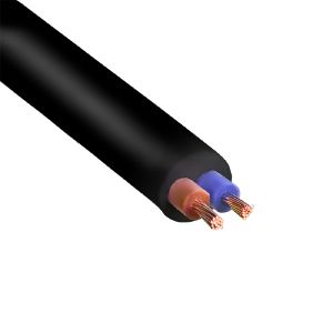 Провод 2х1.5 ПВС черный ГОСТ 100 м