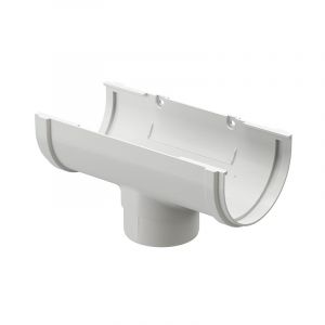 Воронка желоба ПВХ Docke Premium d-120 мм Пломбир