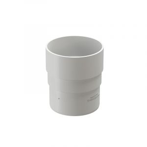Муфта трубы ПВХ Docke Premium d-85 мм Пломбир
