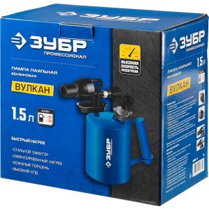 Лампа паяльная ЗУБР ВУЛКАН ВК-15 1,5 л 40652-1.5_z02