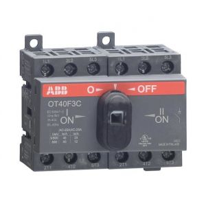 Рубильник реверсив.ABB OT40F3C 40A (П)