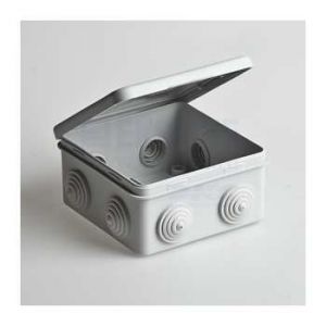 Коробка распаяч.TDM 80 х80 х50 мм IP54 7 вх. (SQ1401-0112)