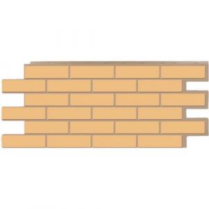 Фасад.панель Т-САЙДИНГ КЕРАМИТ Желтый (1001) 1090х455 мм (Р)