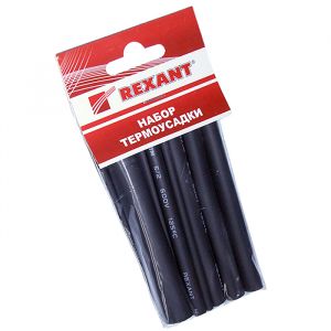Набор термоусадочных трубок клеевых REXANT №7