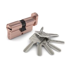 Механизм цилиндровый ABBEL MATRIX A60 АС Медь Антик