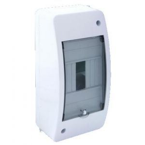 Бокс навесной TDM КМПн с крышкой 4 мод. IP42 Белый SQ0907-0004