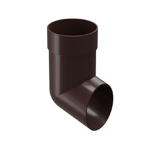 Наконечник трубы ПВХ Docke Premium d-85 мм Шоколад