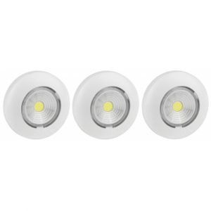 Фонарь ЭРА пушлайт АВРОРА SB-502 COB, 3xAAA, белый, 3шт в кор 