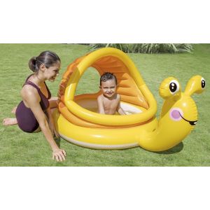 Бассейн надувной Intex 102х145х74 см Улитка 57124NP
