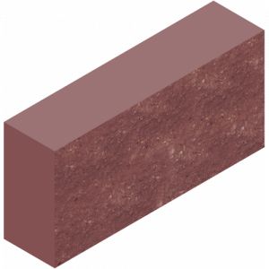 Плитка декоративная облицовочная СКЦД-КК-16 188х95х390 мм Красный