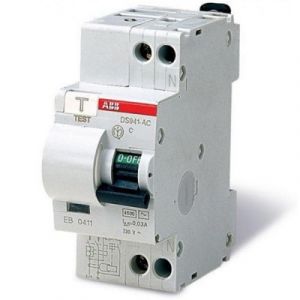 Автомат дифференциальный ABB 16A DSH941R тип AC 30 мА