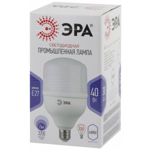 Лампа светодиодная Эра Стандарт Е27 40 Вт 6500К Колокол