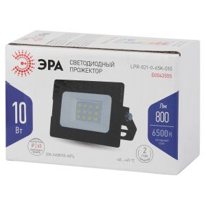 Прожектор светодиодный Эра 10 Вт IP65 6500K LPR-021-0-65K-010