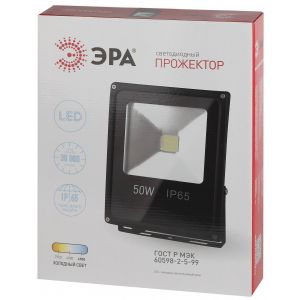 Прожектор светодиодный Эра 50 Вт IP65 6500K LPR-023-0-65K-050