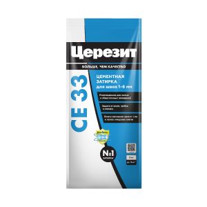 Затирка Церезит (Ceresit) CE 33 Comfort №64, мята, 2 кг