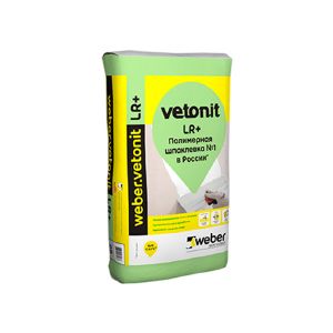 Шпатлевка финишная VETONIT LR+ 20 кг