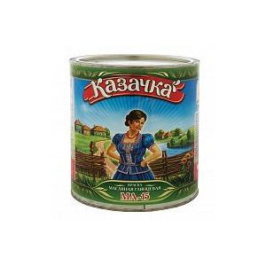 Краска масляная Казачка МА-15, глянцевая, 2,8 кг, сурик