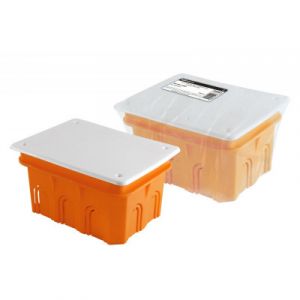Коробка распаяч.TDM СП D120 х92х45 мм IP20 крышка,пласт.лапки (SQ1403-1028)