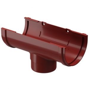 Воронка желоба ПВХ Docke Standart d120-80 мм Красный