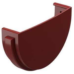 Заглушка желоба ПВХ Docke Standart d120 мм Красный