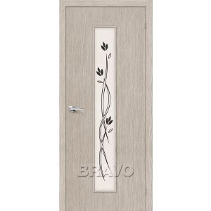 Дверь экошпон 3D-Graf Тренд-14 Cappuccino Etude 2000х800 мм