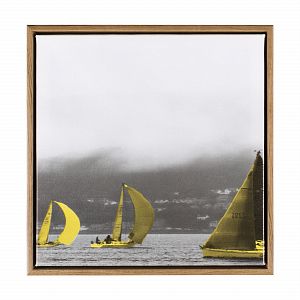 Картина 30*30 см с пластиковой рамой «Парус №2» YM2073