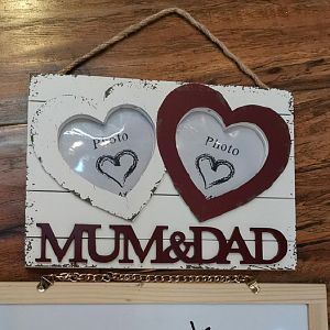 Подвесная рамка для фото из МДФ « Mum&Dad» YM1903