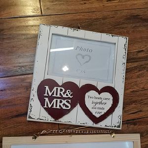 Подвесная рамка для фото из МДФ « Love» YM1904