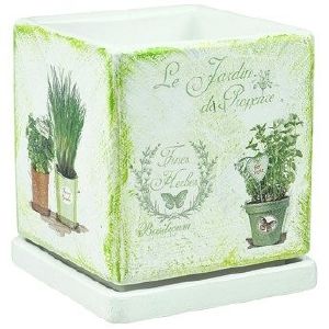 Горшок для цветов Кубик 15*15*17 см (NK21/2)