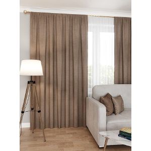 Штора портьерная Сканди 180*260 пепел розы