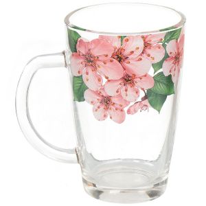 Кружка для чая 300 мл 334-Д Живая природа. Сакура