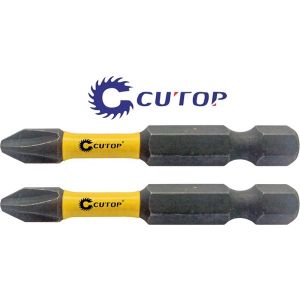 Набор торсионных бит 2 шт CUTOP Profi Plus, PZ2, 50 мм