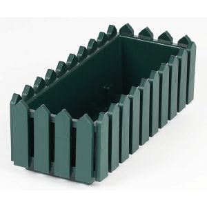 Кашпо ЛАРДО прямоугольное 160x470x192 мм ярко-красное