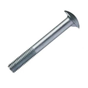 Болт мебельный М 8 х 50 мм с гайкой и шайбой, цинк, в уп.4 шт