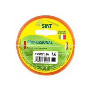 Леска для триммеров Professional SIAT 1,6 мм Квадрат 15 м 