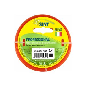Леска для триммеров Professional SIAT 2,4 мм Квадрат 15 м
