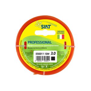 Леска для триммеров Professional SIAT 3,0 мм Квадрат 10 м 