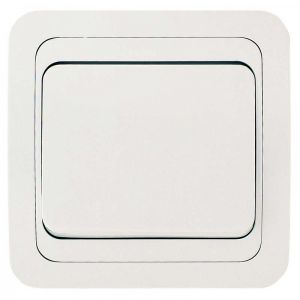 Выключатель 1СП белый Mimoza Makel