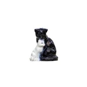 Фигура садовая гипс Кошка с котенком 25x25 см ГАРДЕНВИЛЛ