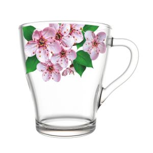 Кружка для чая 250 мл 1649-Д Живая природа. Сакура