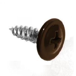 Саморез с прессшайбой 4,2 х 16 мм острый,для крепл.металла RAL7004, в уп.20 шт