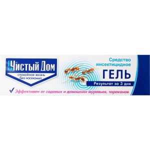 Средство от муравьев и тараканов Чистый дом, гель, 35 г 02-539
