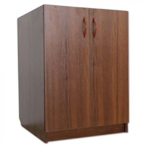 Подстолье для кухонной мойки из ДСП с полочкой 60x80 Орех